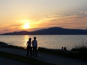 Couple at Sunset