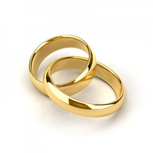 Wedding rings - linked